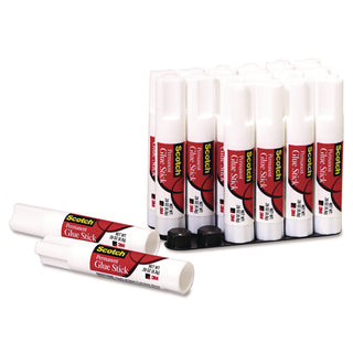 Permanent Glue Stick, .28 Oz, 18/pack
