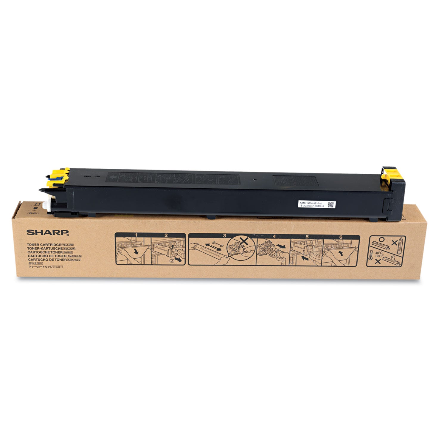 MX31NTYA Toner, 15,000 Page-Yield, Yellow - 