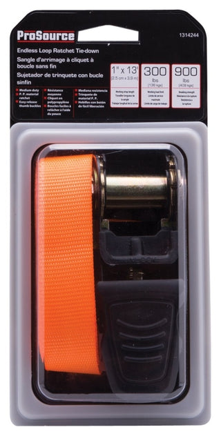 prosource-fh64070-1-tie-down-1-in-w-13-ft-l-metal-polyester-orange-300-lb-webbing-end-fitting