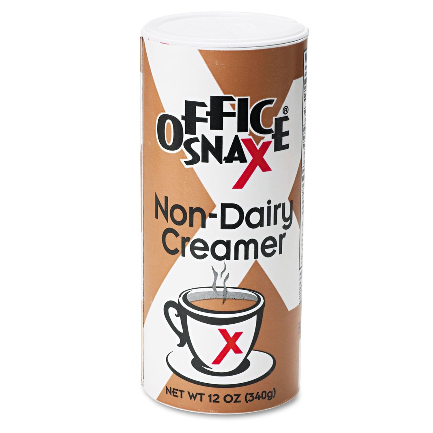 Reclosable Canister of Powder Non-Dairy Creamer, 12oz, 24/Carton - 