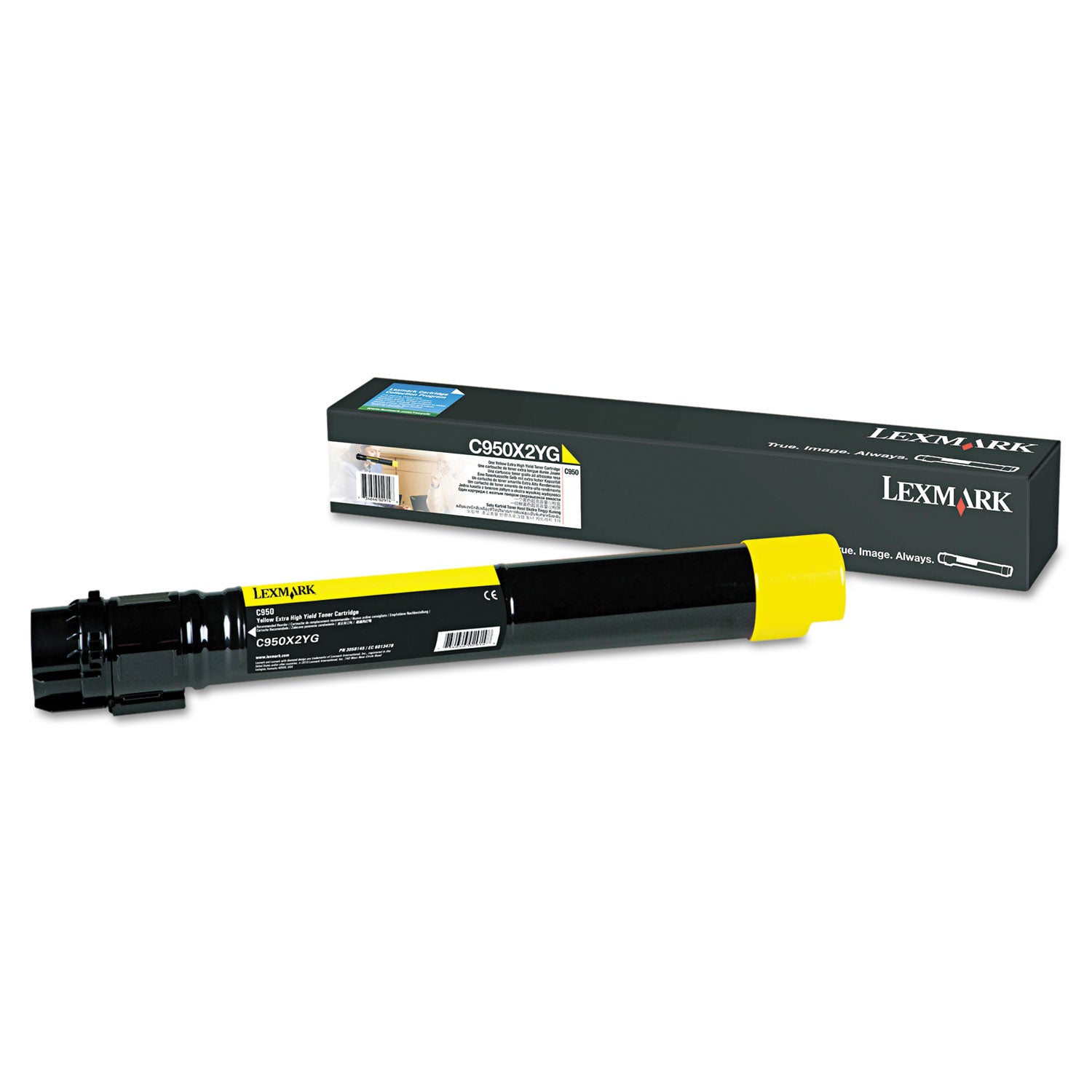C950X2YG Extra High-Yield Toner, 22,000 Page-Yield, Yellow - 