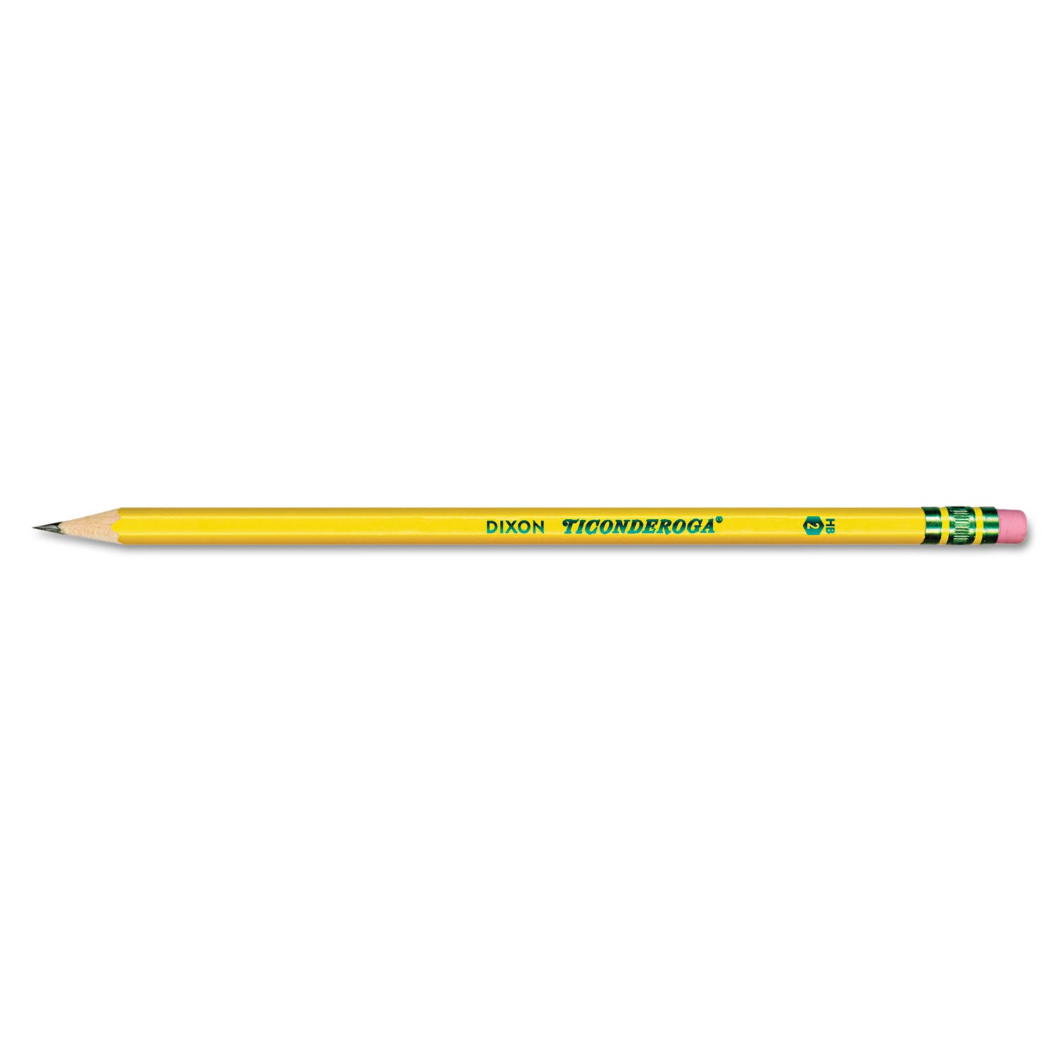 Pre-Sharpened Pencil, HB (#2), Black Lead, Yellow Barrel, 30/Pack - 
