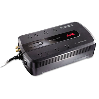 BE650G1 Back-UPS ES 650 Battery Backup System, 8 Outlets, 650 VA, 340 J - 