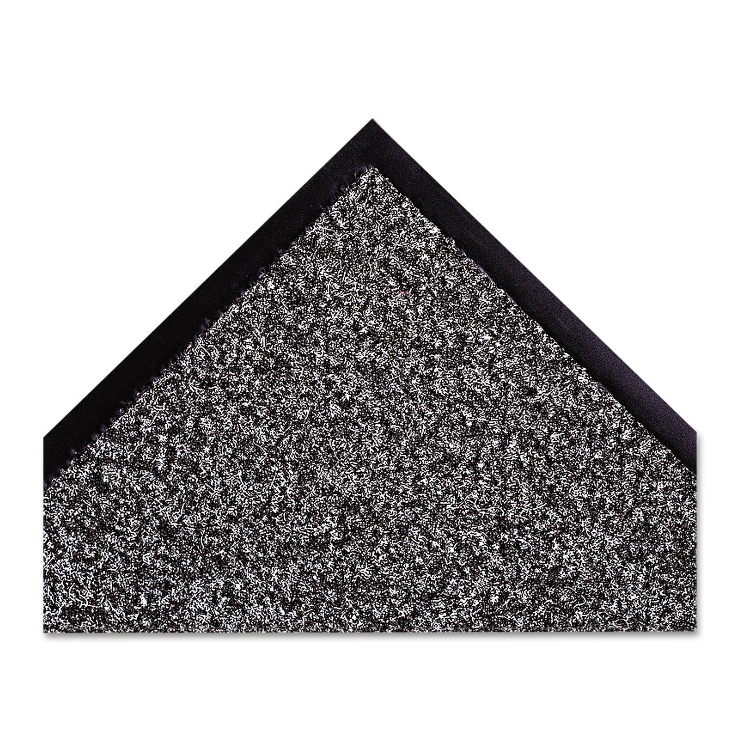 Dust-Star Microfiber Wiper Mat, 36 x 120, Charcoal - 