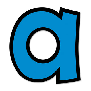 Ready Letters Playful Combo Set, Blue, 4"h, 216/Set - 