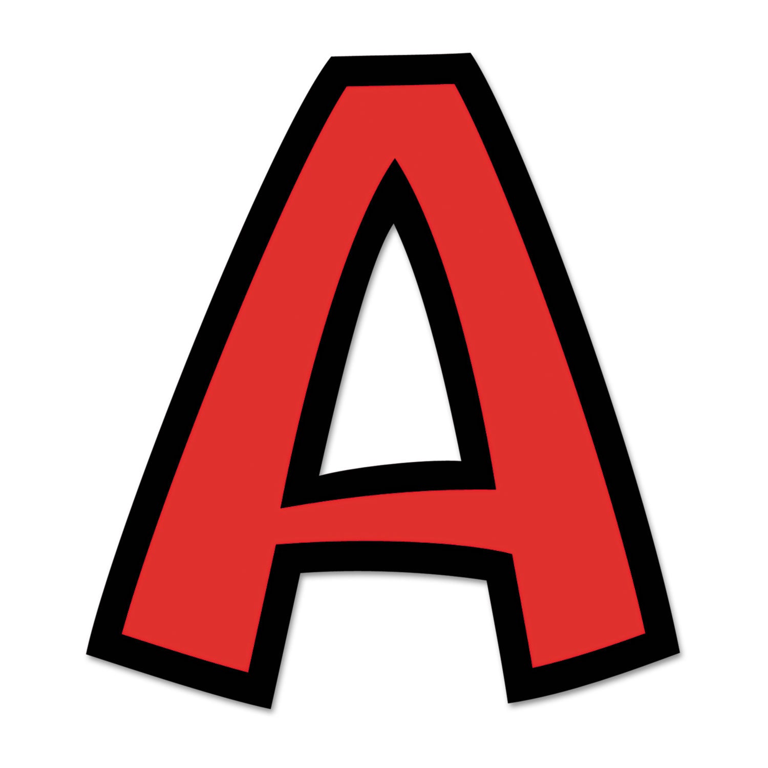 Ready Letters Playful Combo Set, Red, 4"h, 216/Set - 