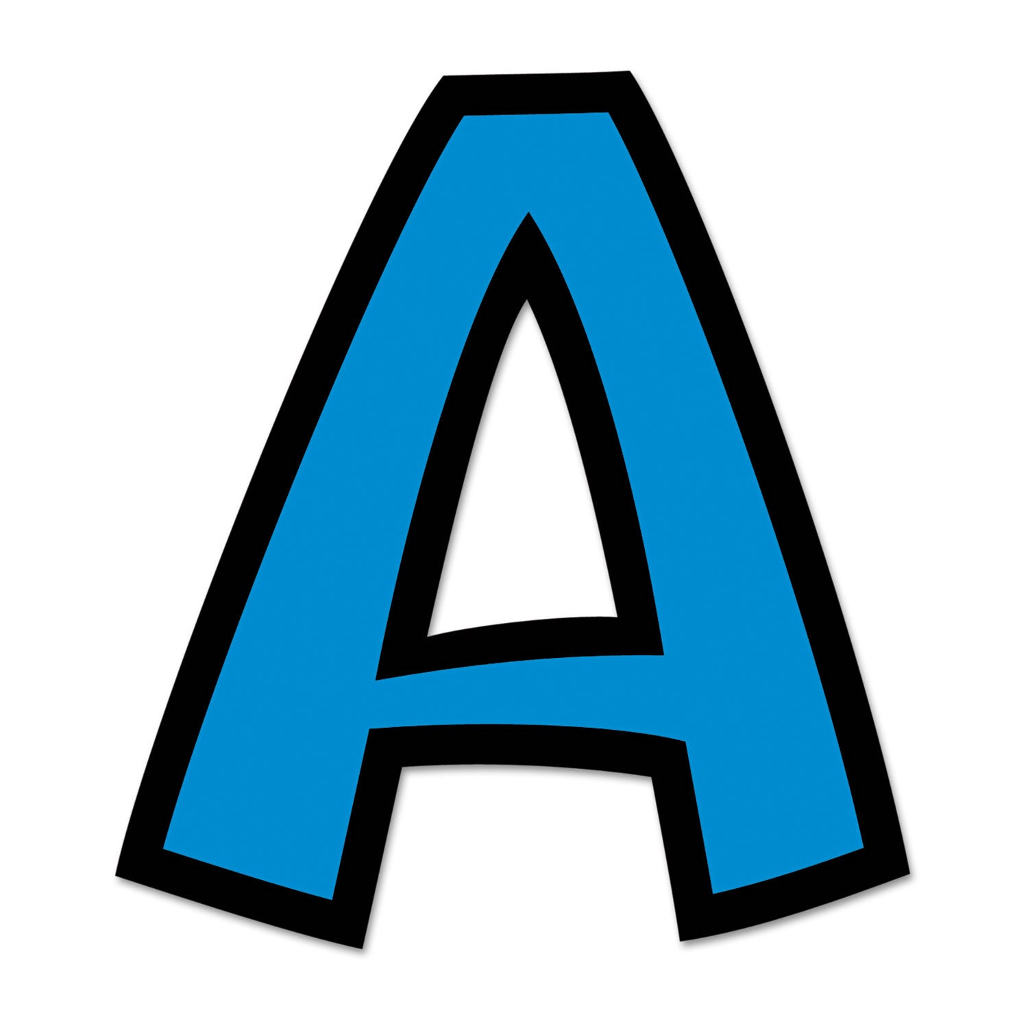 Ready Letters Playful Combo Set, Blue, 4"h, 216/Set - 