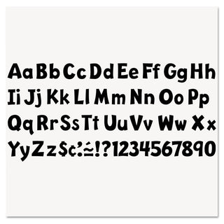 Ready Letters Playful Combo Set, Black, 4"h, 216/Set - 