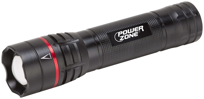 powerzone-12098-tactical-flashlight-aa-battery-led-lamp-700-lumens-150-m-beam-distance-5-hr-run-time-black