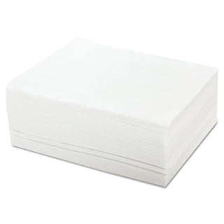 VeraClean Critical Cleaning Wipes, Smooth Texture, 1/4 Fold, 1-Ply, 12 x 13, Unscented, White, 50/Pack, 20 Packs/Carton