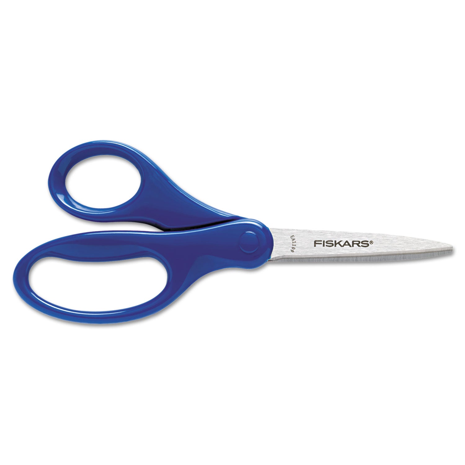 Student Scissors, Pointed Tip, 7" Long, 3" Cut Length, Straight Handles, Randomly Assorted Colors - 