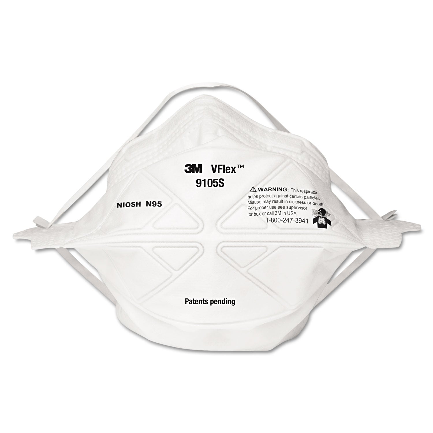 VFlex Particulate Respirator N95, Small, 50/Box - 