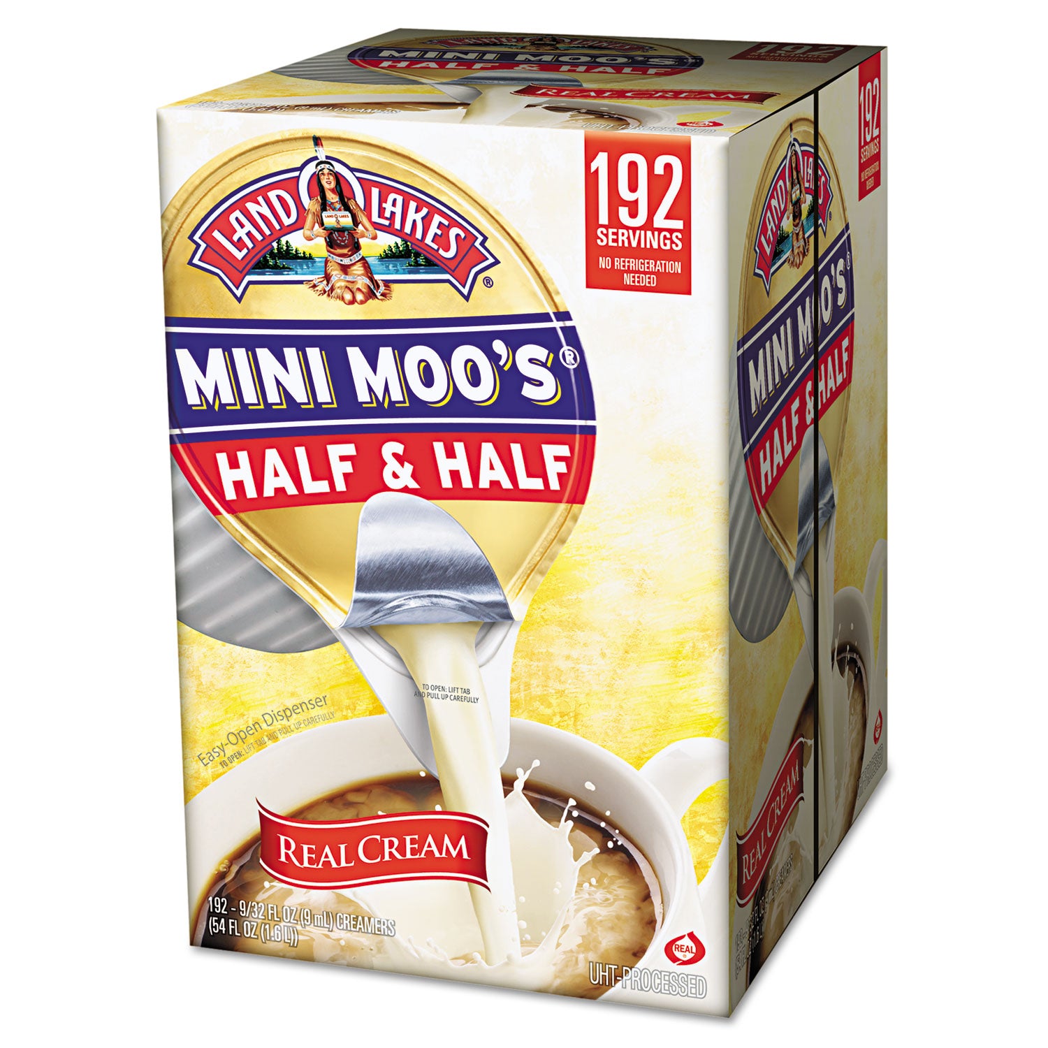Mini Moo's Half and Half, 0.3 oz, 192/Carton