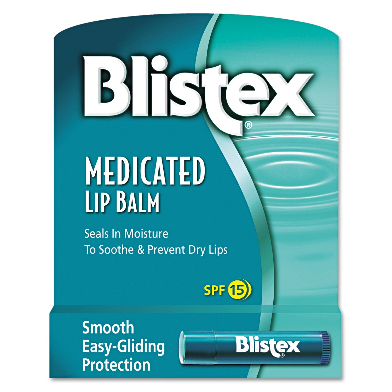 Medicated Lip Balm, SPF 15, 1.5 oz - 