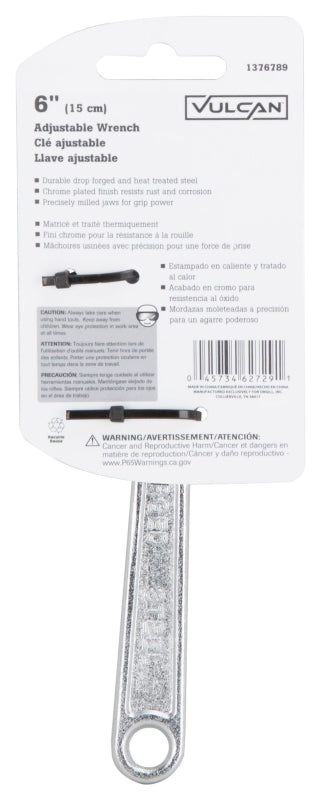 vulcan-wc917-05-adjustable-wrench-6-in-oal-steel-chrome