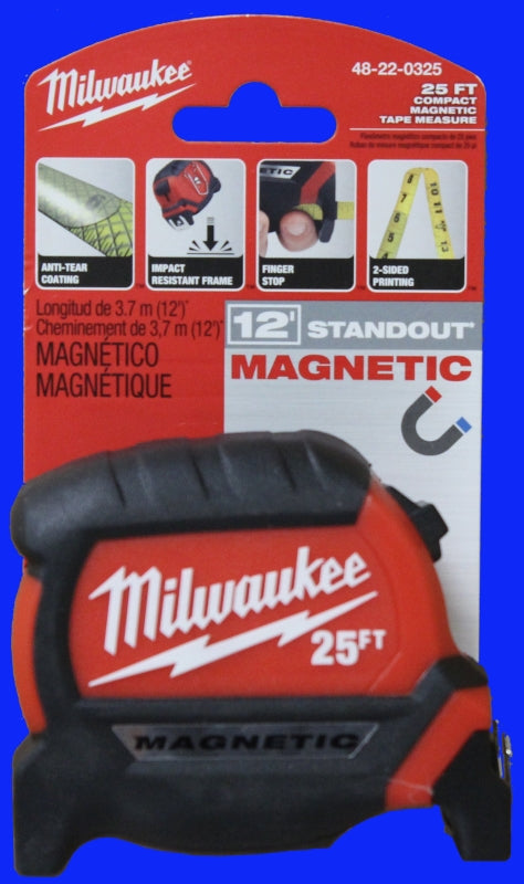 milwaukee-48-22-1025m-tape-measure-wide-blade-25-ft-l-blade-1-in-w-blade-steel-blade-abs-case-black-red-case