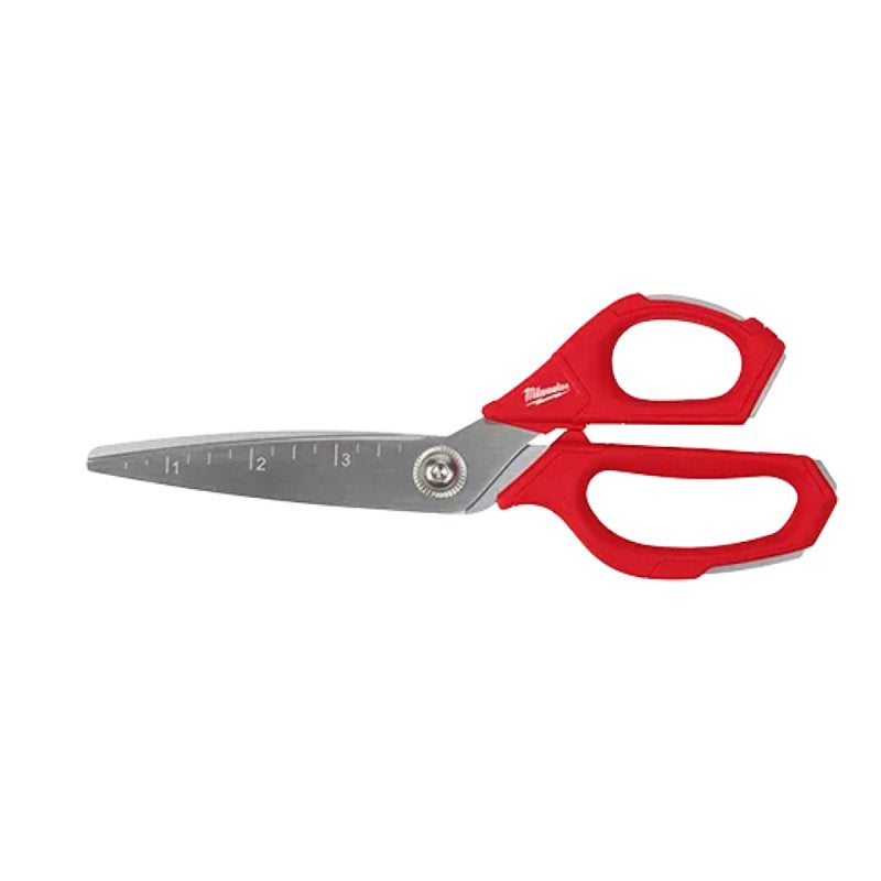 milwaukee-48-22-4046-jobsite-scissors-9-3-in-oal-metal-blade-loop-handle-gray-red-handle