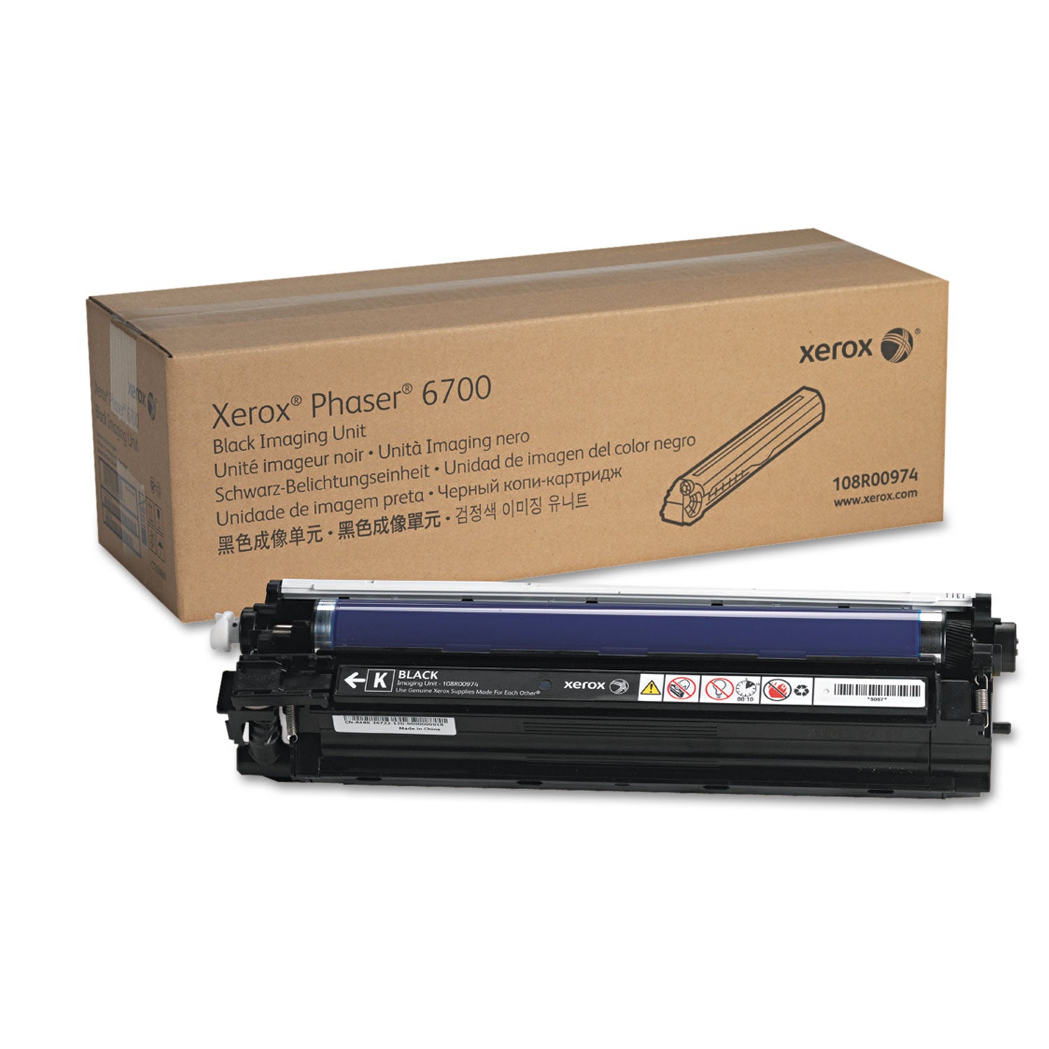 108R00974 Imaging Unit, 50,000 Page-Yield, Black - 