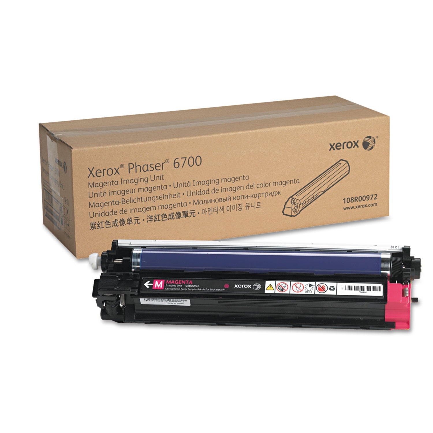 108R00972 Imaging Unit, 50,000 Page-Yield, Magenta - 