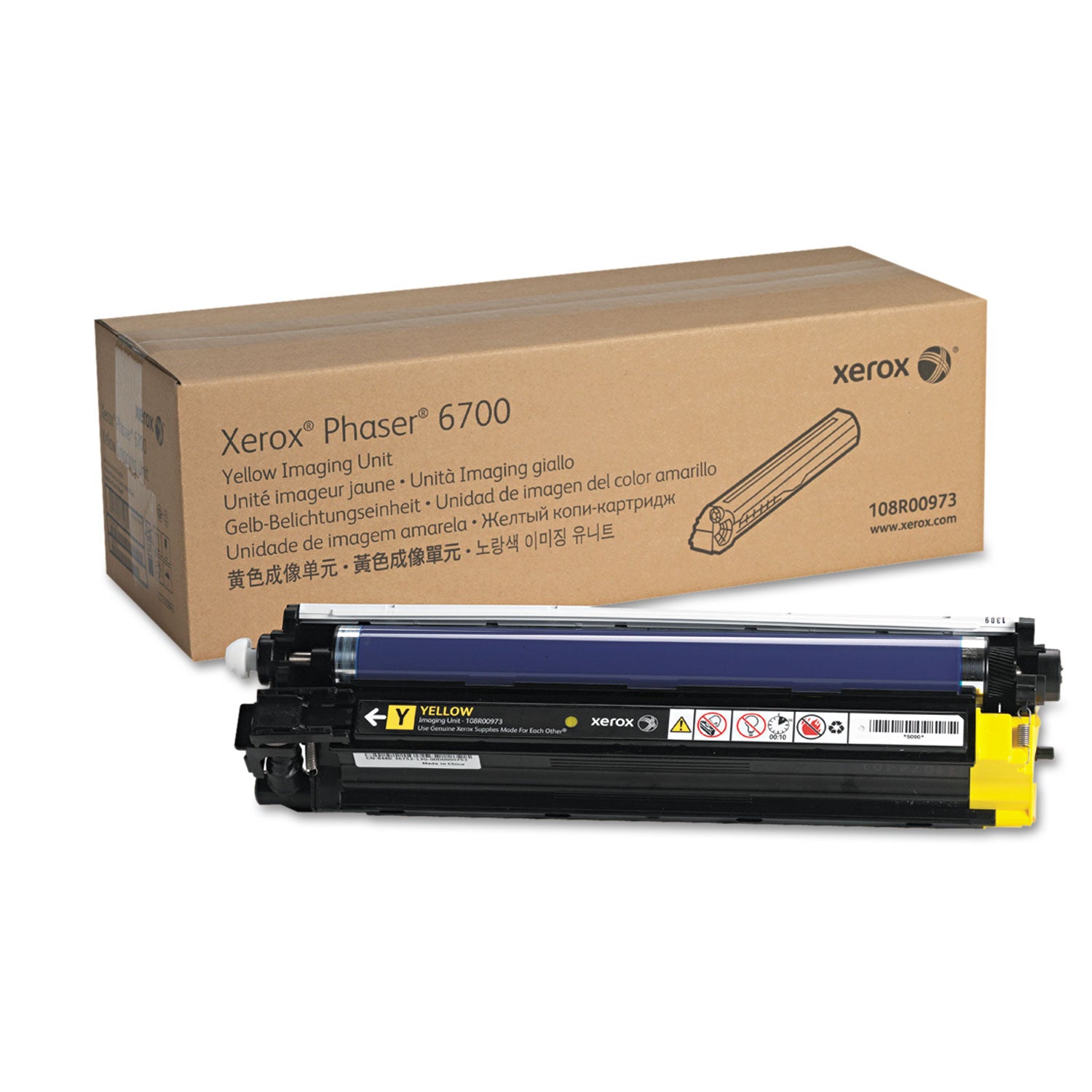 108R00973 Imaging Unit, 50,000 Page-Yield, Yellow - 