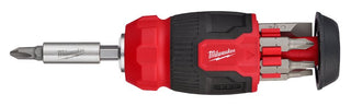 milwaukee-48-22-2910-8-in-1-compact-multi-bit-screwdriver-1-4-in-drive-hex-drive-4-69-in-oal-plastic-handle