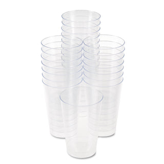 Comet Plastic Tumblers, Clear, 12 oz, 500/Carton