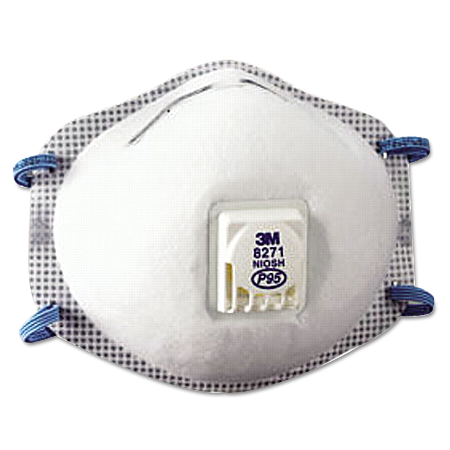 Particulate Respirator 8271, P95, One Size Fits All, 10/Box - 