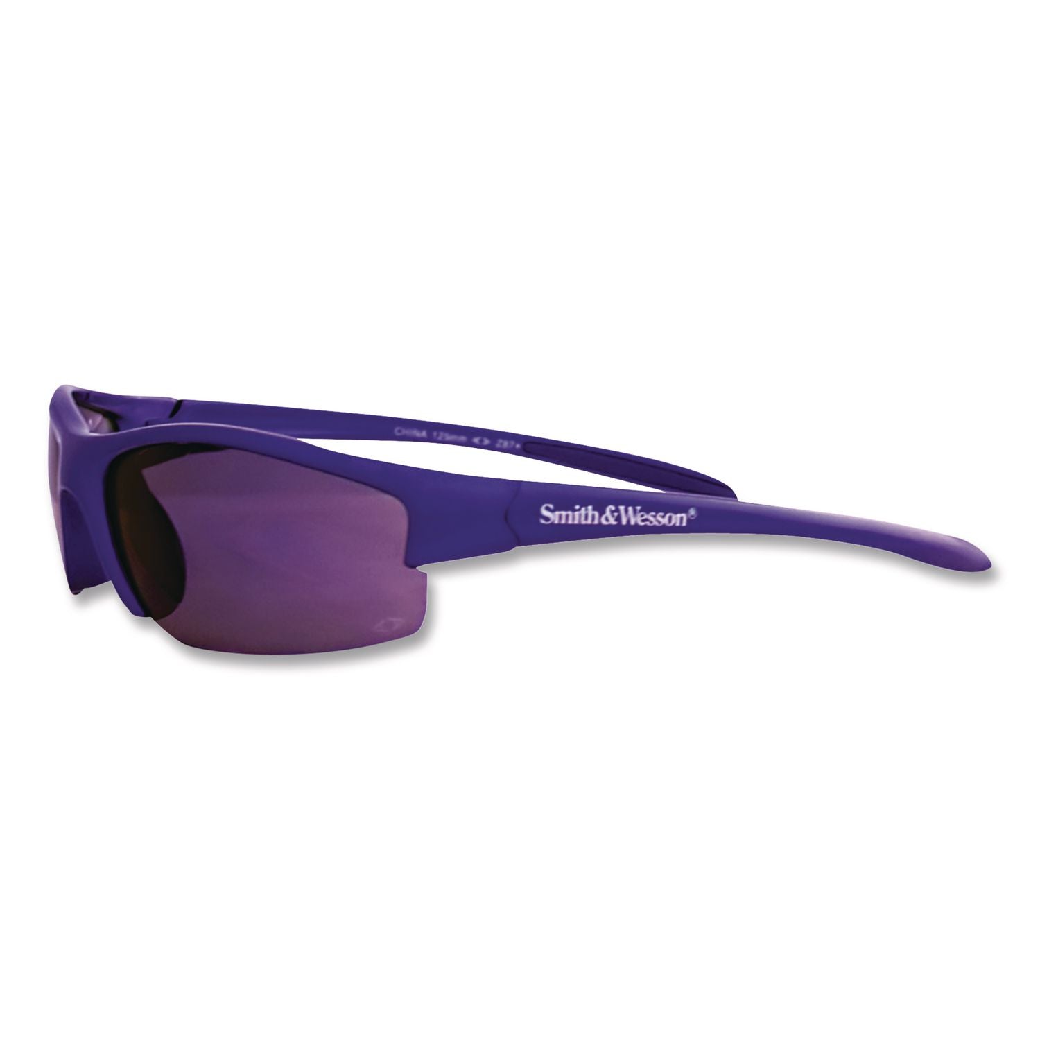 Equalizer Safety Eyewear, Blue Frame, Blue Mirror Lens