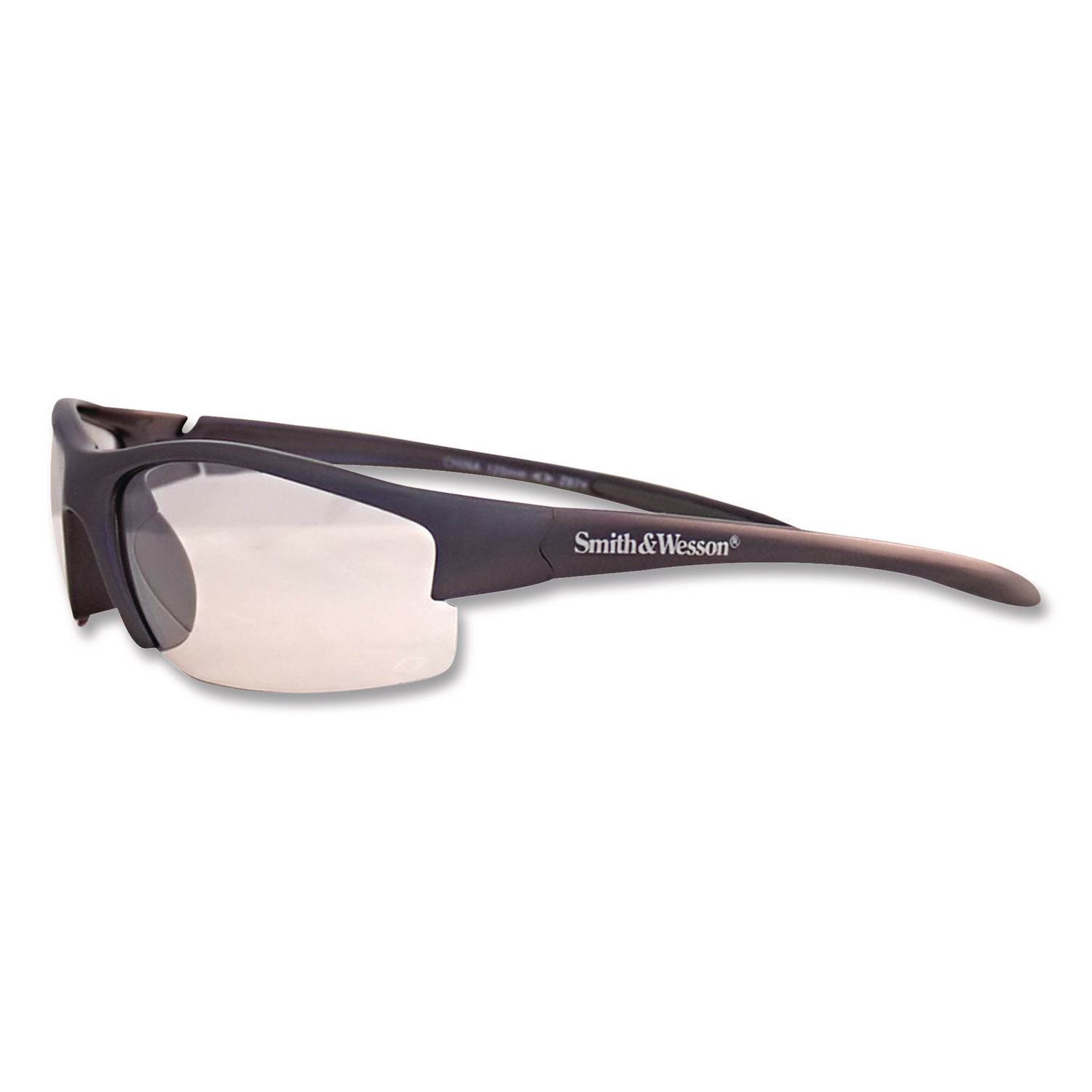 Equalizer Safety Glasses, Gunmetal Frame, Clear Lens