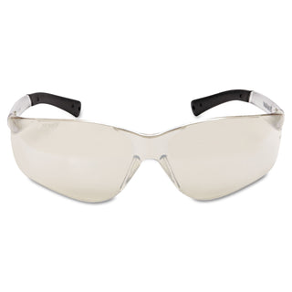 BearKat Safety Glasses, Frost Frame, Clear Mirror Lens, 12/Box