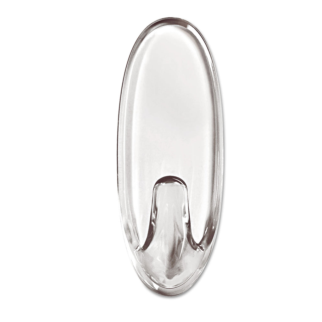 clear-hooks-and-strips-medium-plastic-2-lb-capacity-2-hooks-and-4-strips-pack_mmm17091clres - 2