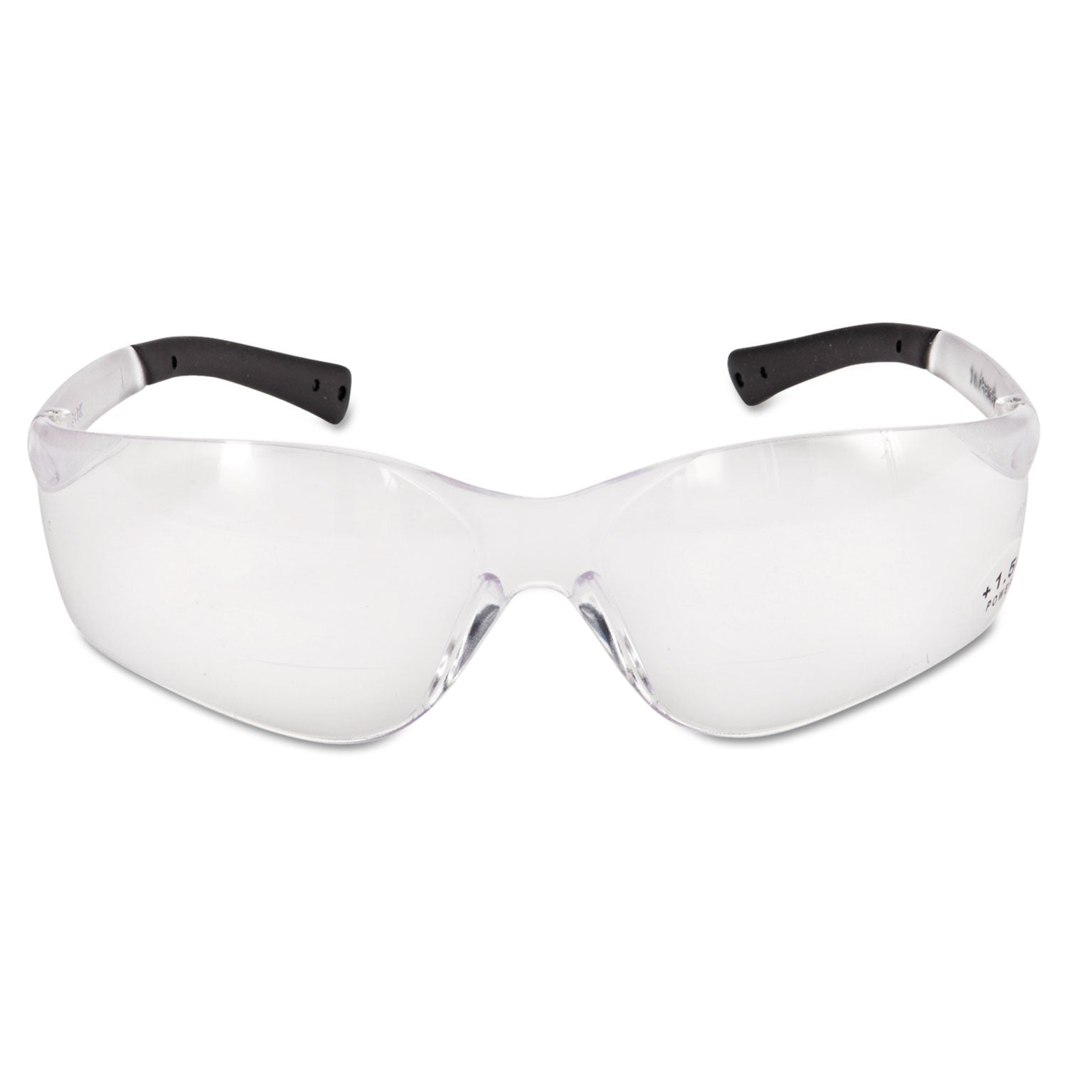 BearKat Magnifier Safety Glasses, Clear Frame, Clear Lens - 