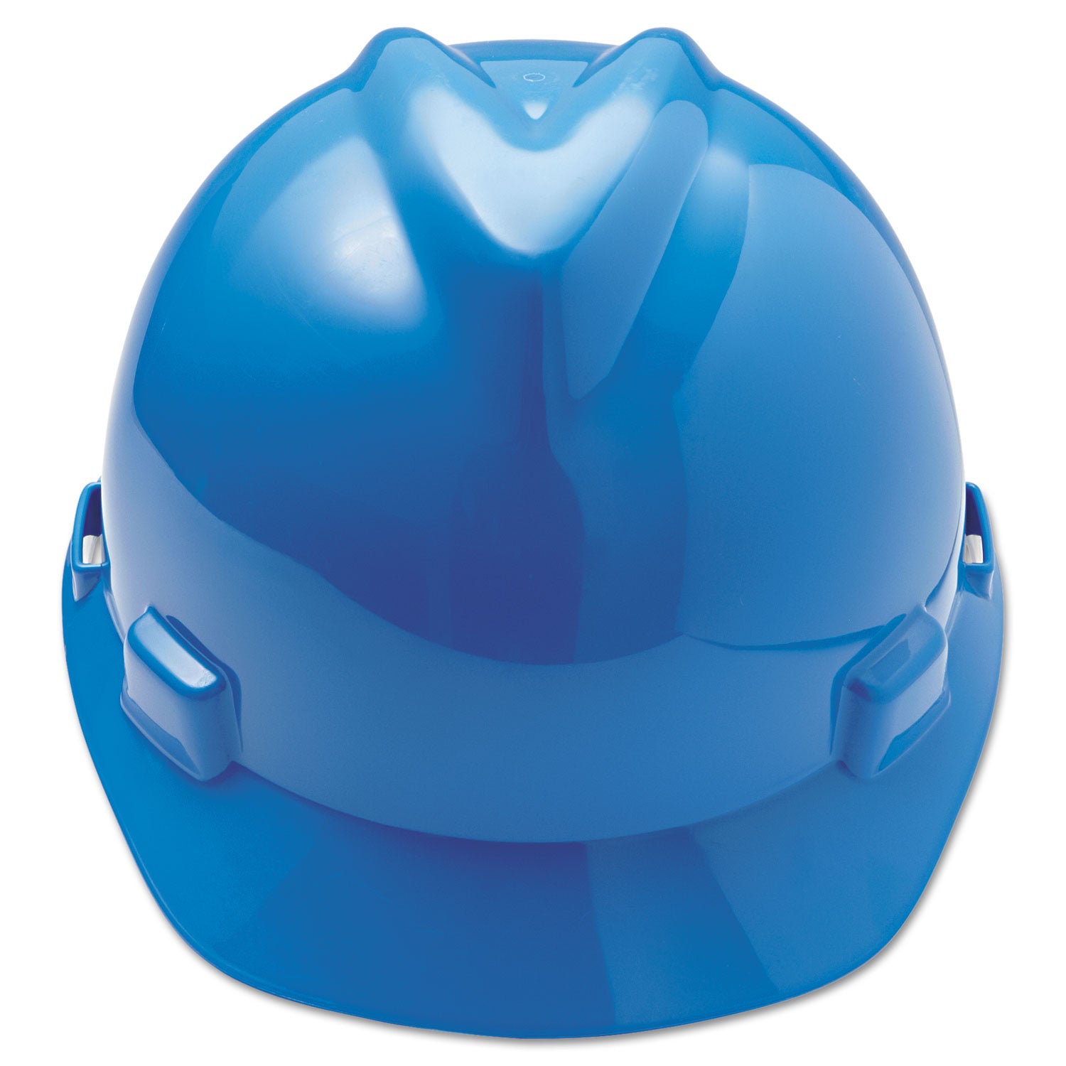 V-Gard Hard Hats, Ratchet Suspension, Size 6.5 to 8, Blue - 