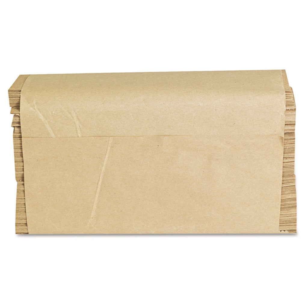 Folded Paper Towels, Multifold, 9 x 9.45, Natural, 250 Towels/Pack, 16 Packs/Carton