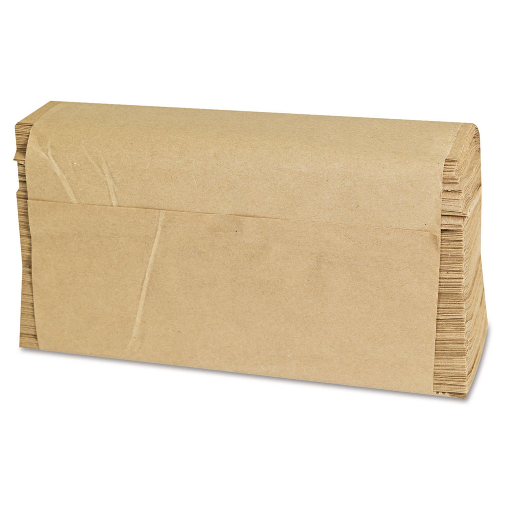 Folded Paper Towels, Multifold, 9 x 9.45, Natural, 250 Towels/Pack, 16 Packs/Carton