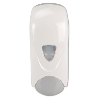 Foam-eeze Bulk Foam Soap Dispenser with Refillable Bottle, 1,000 mL, 4.88 x 4.75 x 11, White/Gray
