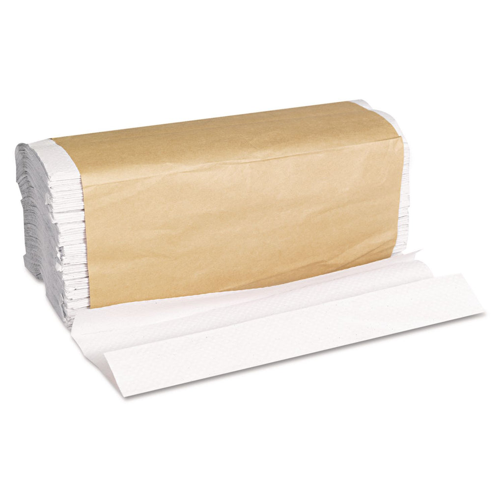 C-Fold Towels, 1-Ply, 11 x 10.13, White, 200/Pack, 12 Packs/Carton