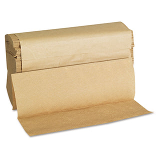 Folded Paper Towels, Multifold, 9 x 9.45, Natural, 250 Towels/Pack, 16 Packs/Carton