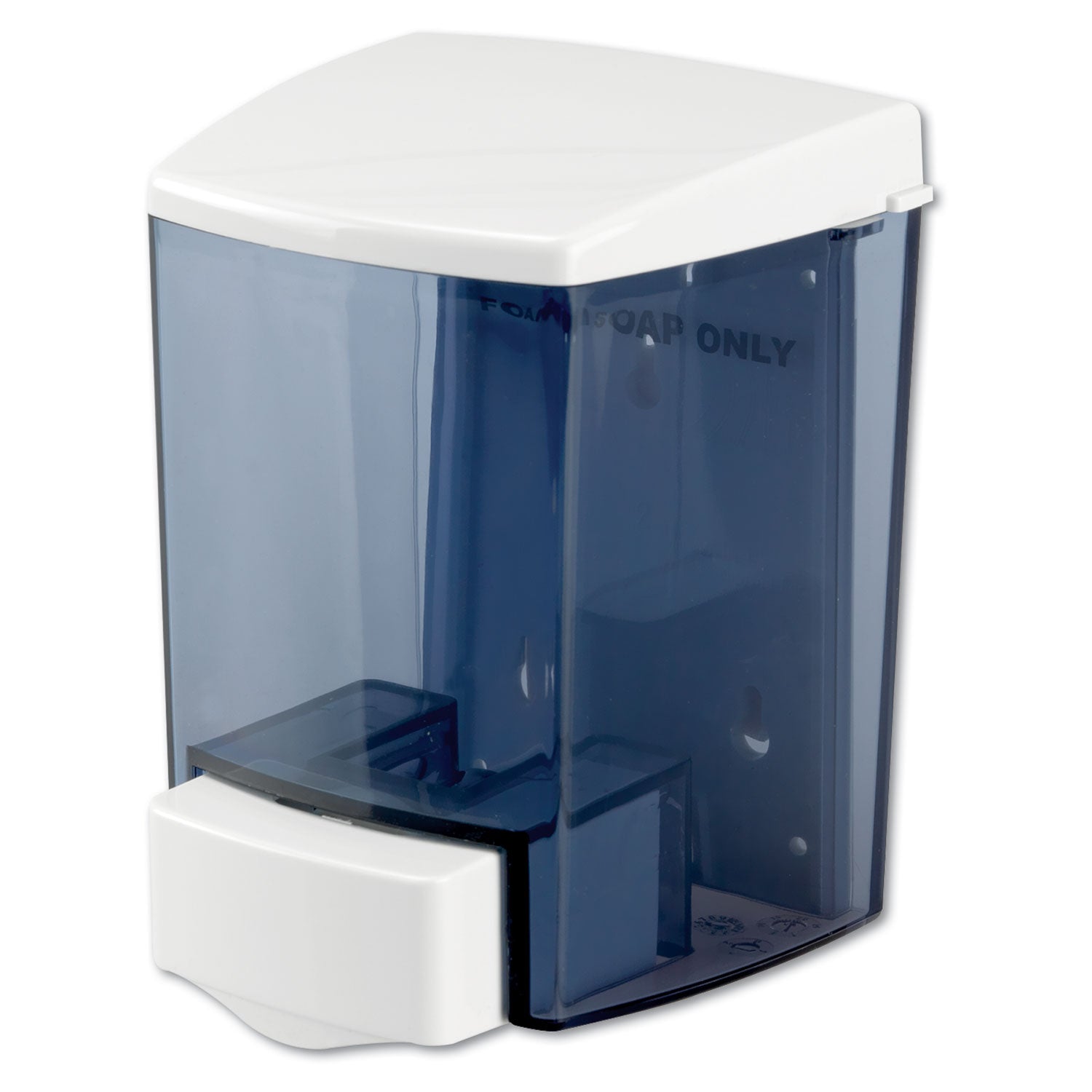 encore-foam-eeze-bulk-foam-soap-dispenser-see-thru-900-ml-45-x-4-x-625-white_imp9335 - 2