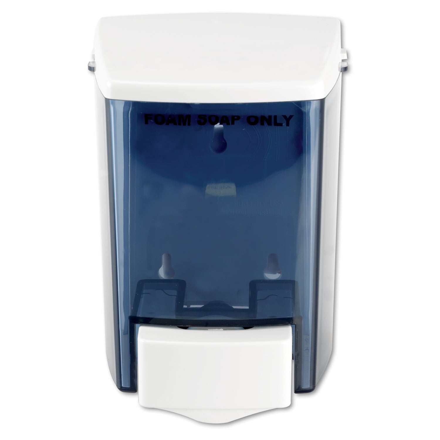 encore-foam-eeze-bulk-foam-soap-dispenser-see-thru-900-ml-45-x-4-x-625-white_imp9335 - 1