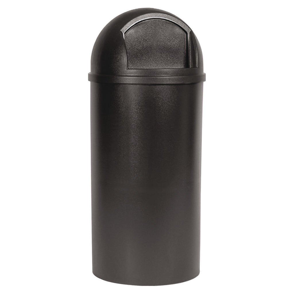 Marshal Classic Container, 15 gal, Plastic, Brown