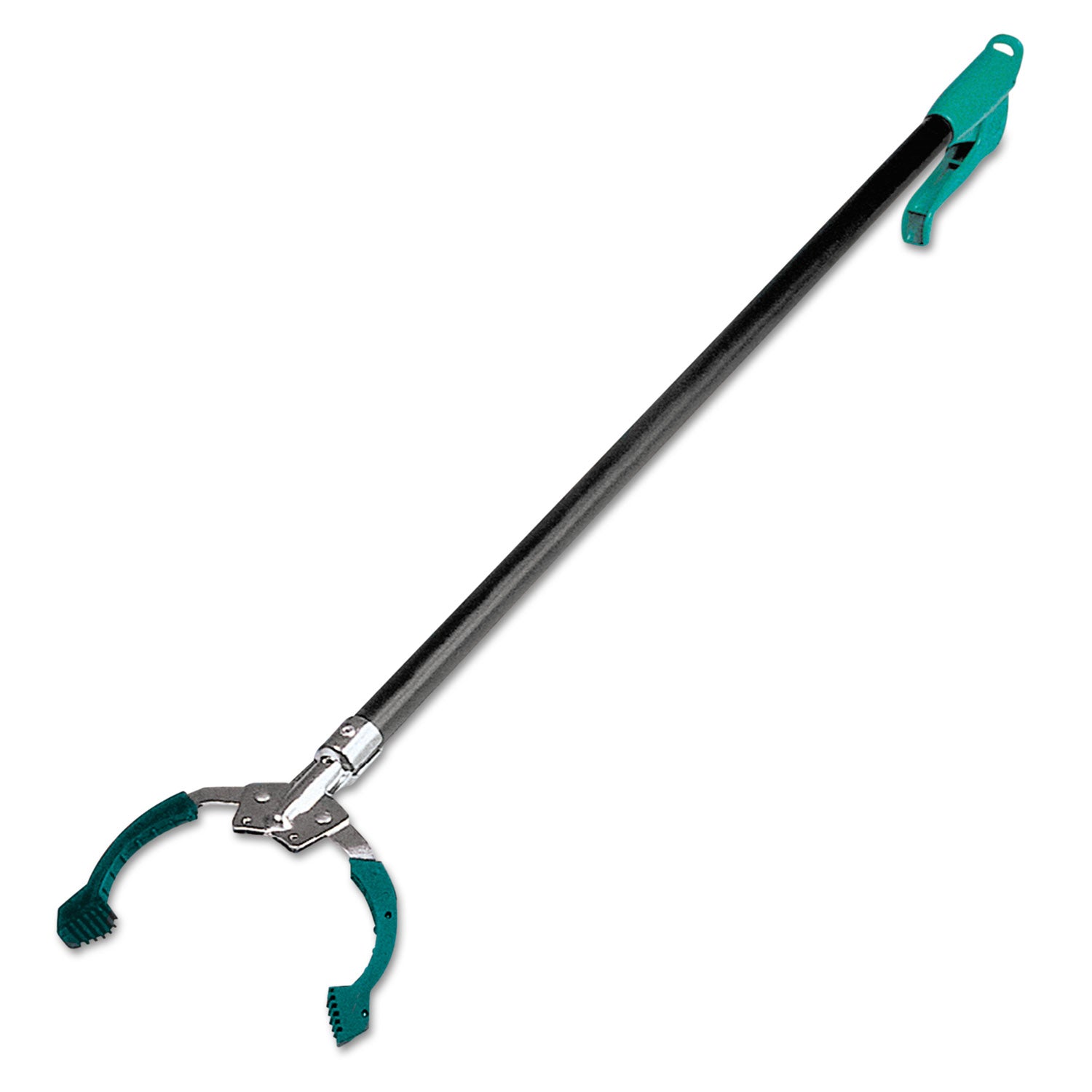 Nifty Nabber Extension Arm with Claw, 18", Black/Green - 