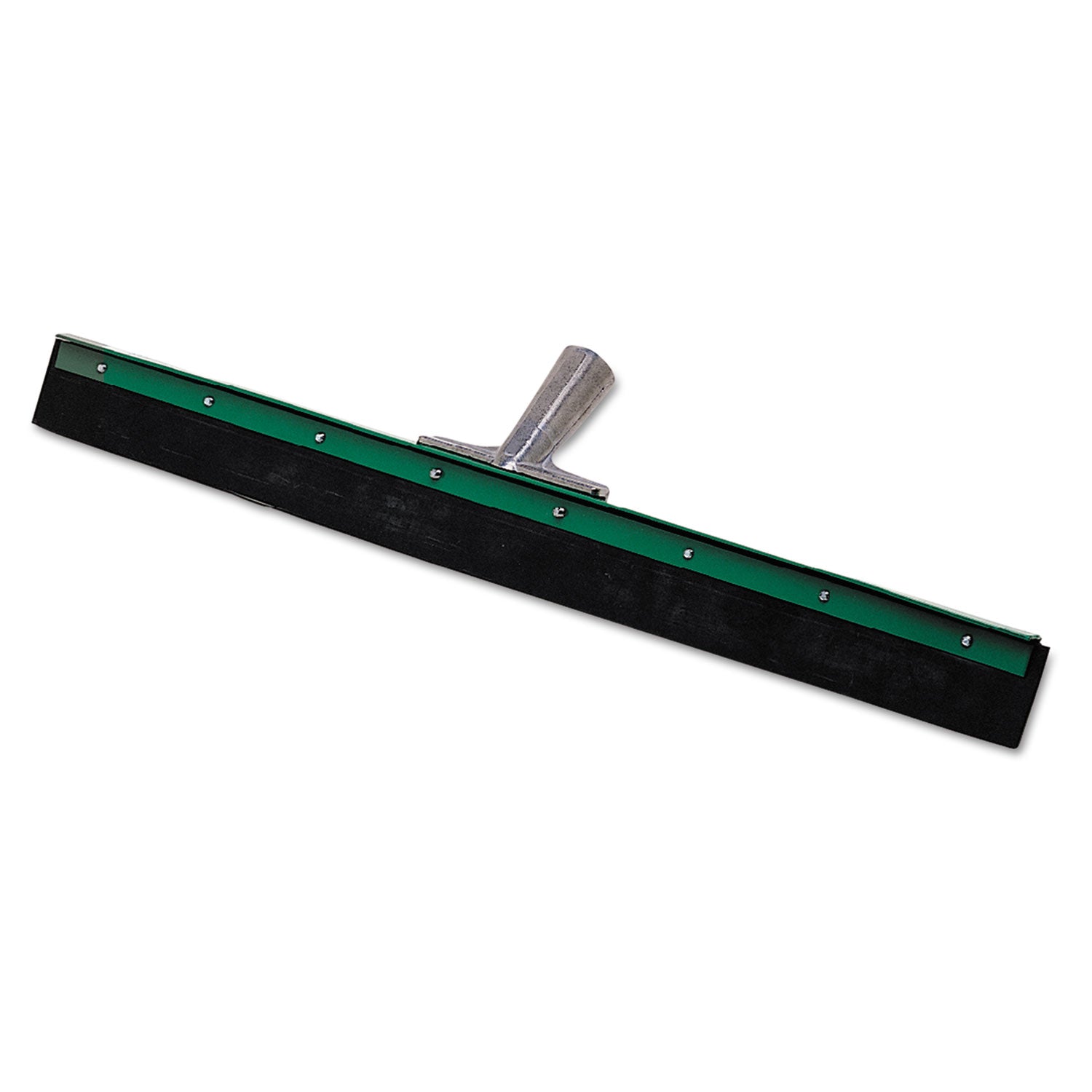 aquadozer-heavy-duty-floor-squeegee-straight-for-use-with-al14t-18-wide-blade-black-green_ungfp45 - 1