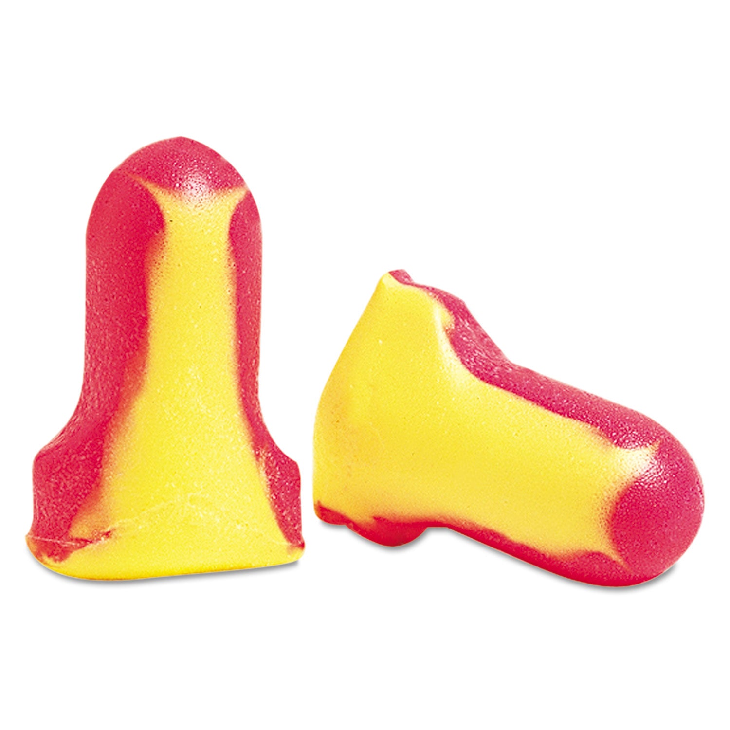 LL-1 Laser Lite Single-Use Earplugs, Cordless, 32NRR, Magenta/Yellow, 200 Pairs - 
