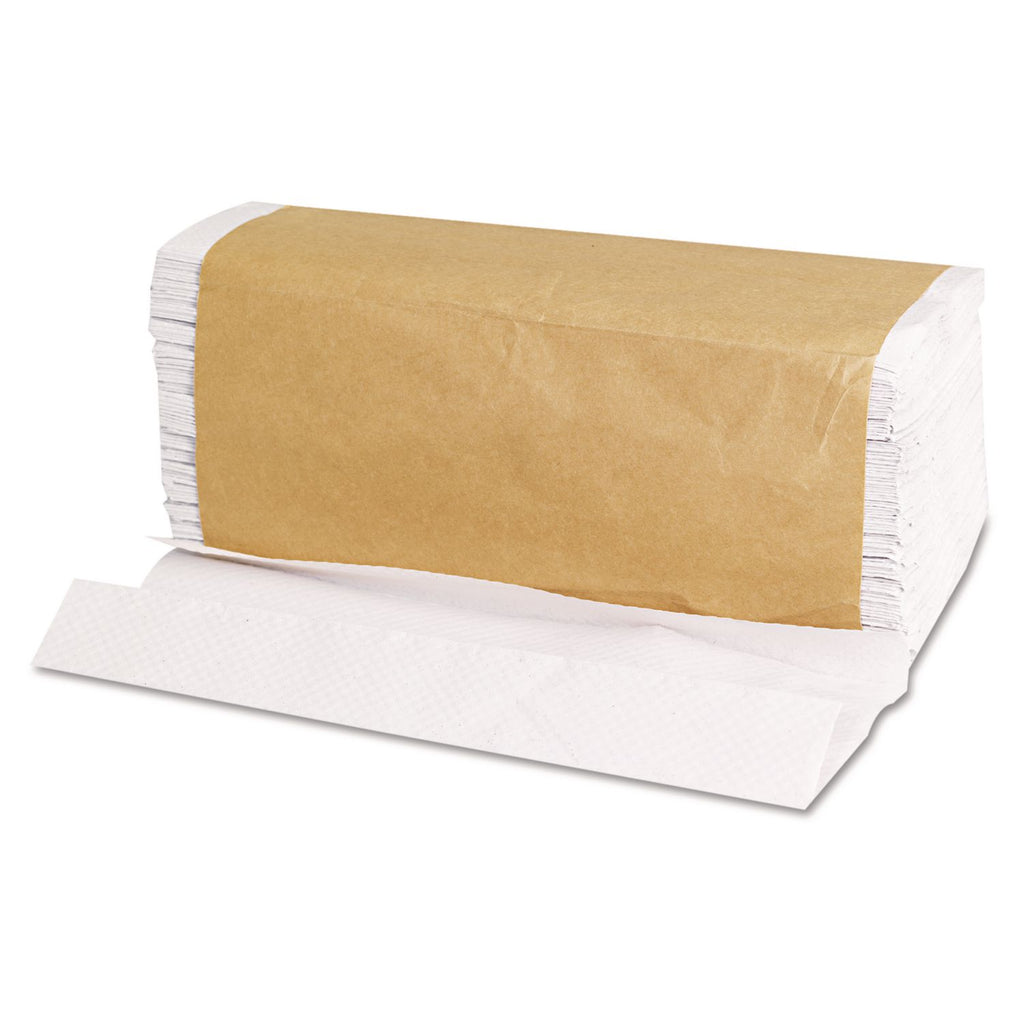 C-Fold Towels, 1-Ply, 11 x 10.13, White, 200/Pack, 12 Packs/Carton