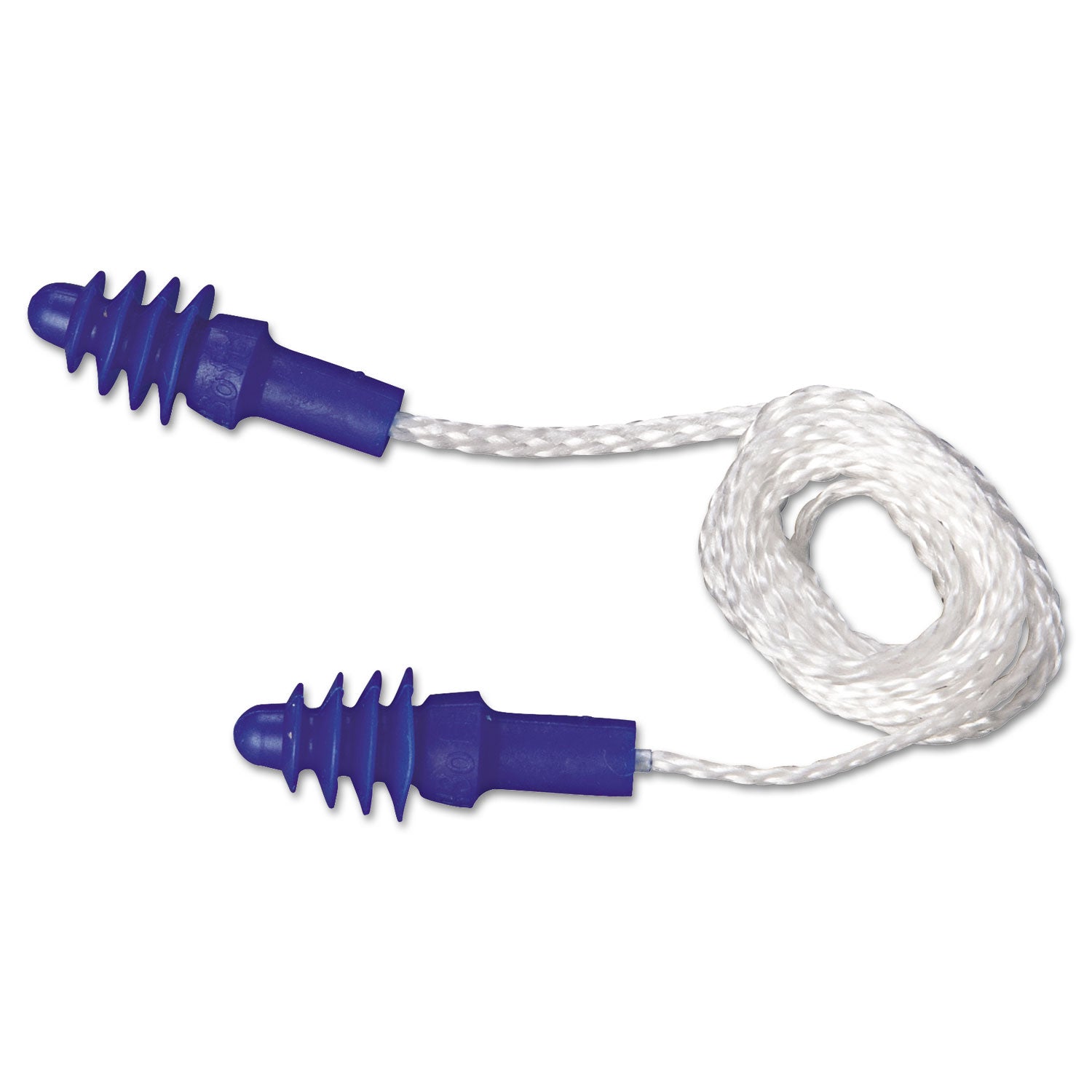 dpas-30w-airsoft-multiple-use-earplugs-27nrr-white-nylon-cord-be-100-pairs_howdpas30w - 3