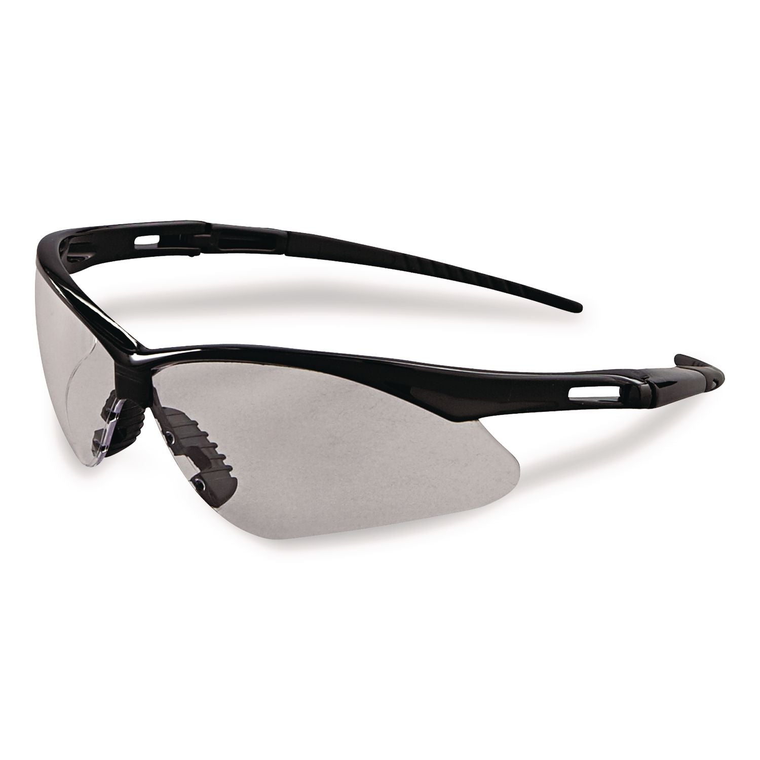 Nemesis Safety Glasses, Black Frame, Clear Anti-Fog Lens
