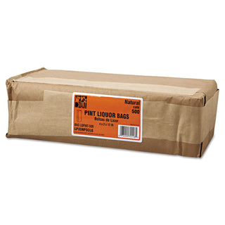 grocery-pint-sized-paper-bags-for-liquor-takeout-35-lb-capacity-375-x-225-x-1125-kraft-500-bags_baglqpint500 - 2