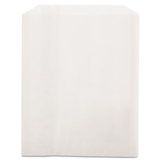 Grease-Resistant Single-Serve Bags, 6" x 7.25", White, 2,000/Carton