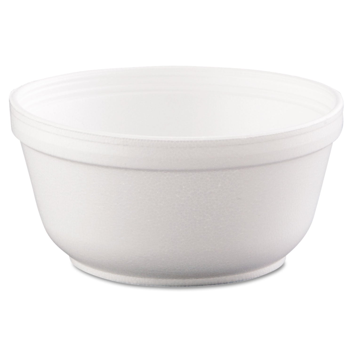 Insulated Foam Bowls, 12 oz, White, 50/Pack, 20 Packs/Carton - 